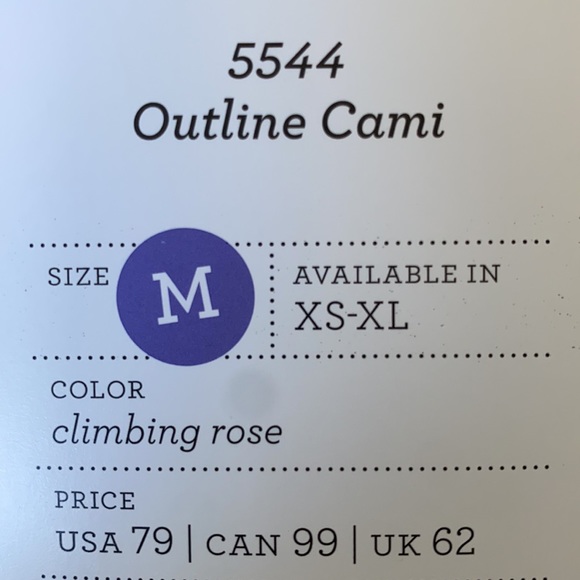 Cabi Outline Cami SZ M - Picture 5 of 6